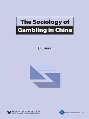 cover image of The Sociology of Gambling in China